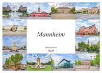 Vorderes Coverbild Mannheim Impressionen (Wandkalender 2025 DIN A4 quer), CALVENDO Monatskalender