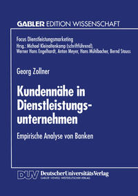 Vorderes Coverbild Kundennähe in Dienstleistungsunternehmen