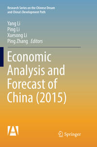 Vorderes Coverbild Economic Analysis and Forecast of China (2015)