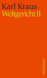 Vorderes Coverbild Kraus,Weltger.2 st1316