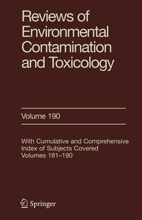Vorderes Coverbild Reviews of Environmental Contamination and Toxicology 190
