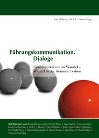 Vorderes Coverbild Führungskommunikation. Dialoge.