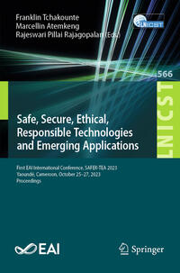 Vorderes Coverbild Safe, Secure, Ethical, Responsible Technologies and Emerging Applications