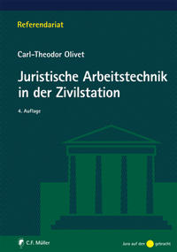 Vorderes Coverbild Juristische Arbeitstechnik in der Zivilstation