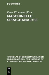 Vorderes Coverbild Maschinelle Sprachanalyse