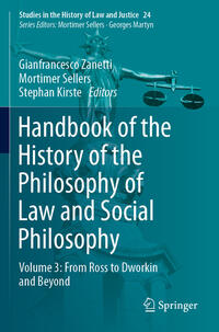 Vorderes Coverbild Handbook of the History of the Philosophy of Law and Social Philosophy