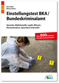 Vorderes Coverbild Einstellungstest BKA / Bundeskriminalamt