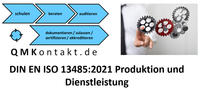 Vorderes Coverbild Mustervorlagen zur Norm DIN EN ISO 13485:2016