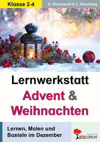 Vorderes Coverbild Lernwerkstatt Advent und Weihnachten
