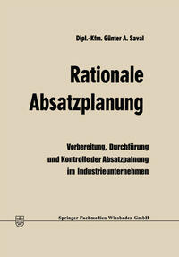 Vorderes Coverbild Rationale Absatzplanung