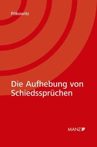 Vorderes Coverbild Die Aufhebung von Schiedssprüchen