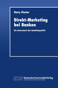 Vorderes Coverbild Direkt-Marketing bei Banken