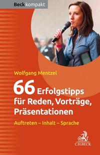 Vorderes Coverbild 66 Erfolgstipps für Reden, Vorträge, Präsentationen