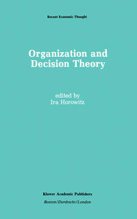 Vorderes Coverbild Organization and Decision Theory