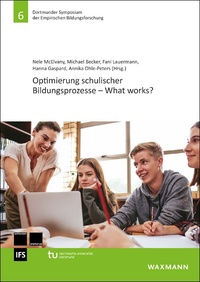 Vorderes Coverbild Optimierung schulischer Bildungsprozesse – What works?