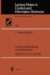 Vorderes Coverbild Control of Boundaries and Stabilization