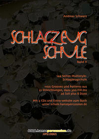 Vorderes Coverbild Schlagzeugschule - Band 2 mit online access
