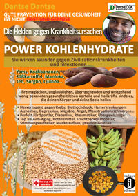 Vorderes Coverbild DIE HELDEN GEGEN KRANKHEITSURSACHEN: POWER-KOHLENHYDRATE -sie wirken Wunder gegen Zivilisationskrankheiten und Infektionen