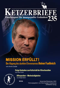 Vorderes Coverbild Mission erfüllt! Der Abgang des dunklen Ehrenmannes Reiner Fuellmich