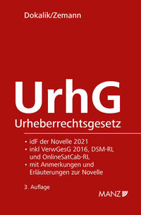 Vorderes Coverbild Urheberrechtsgesetz