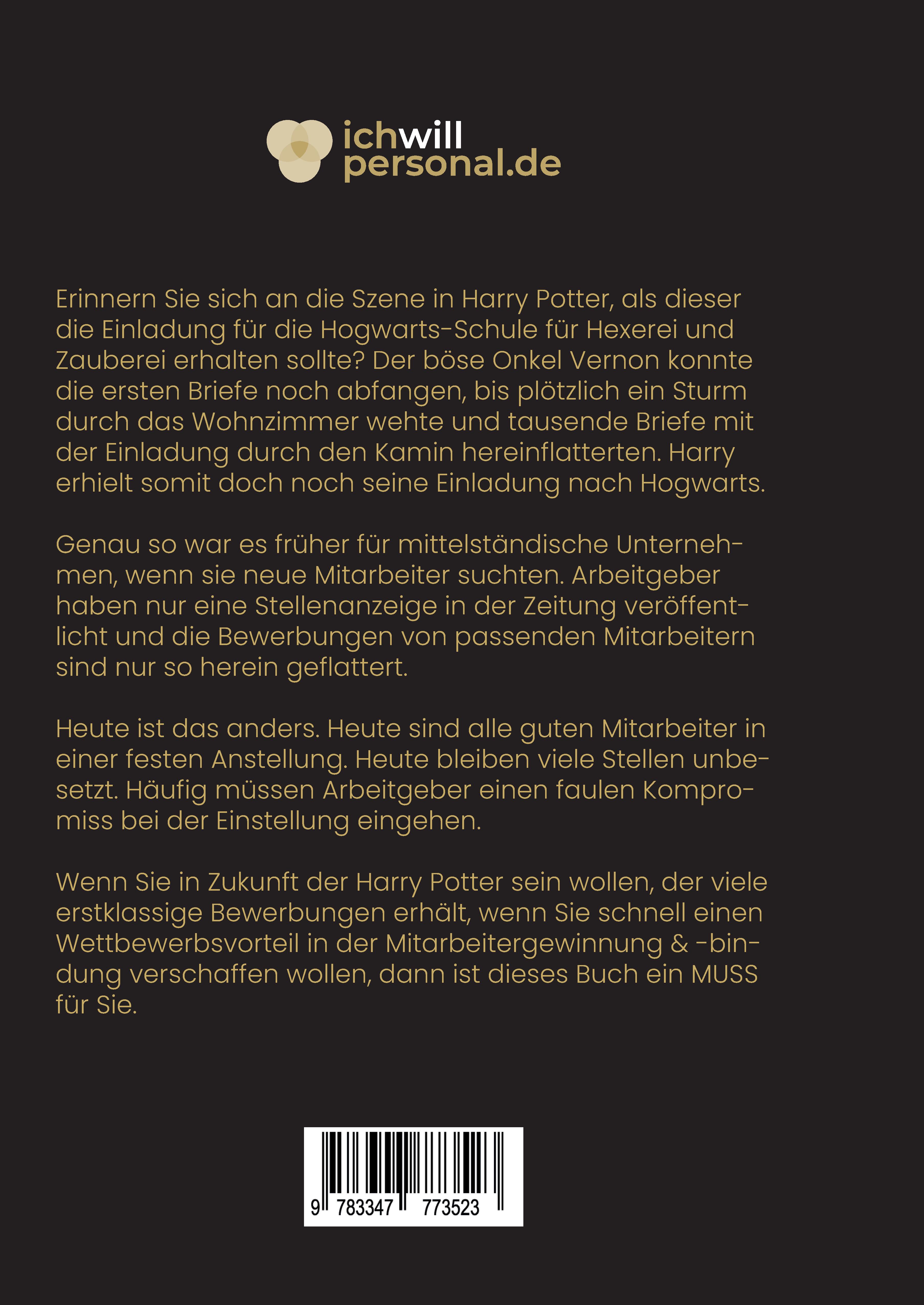 Rückseitencover MAXIMALER RECRUITING ERFOLG. JETZT!