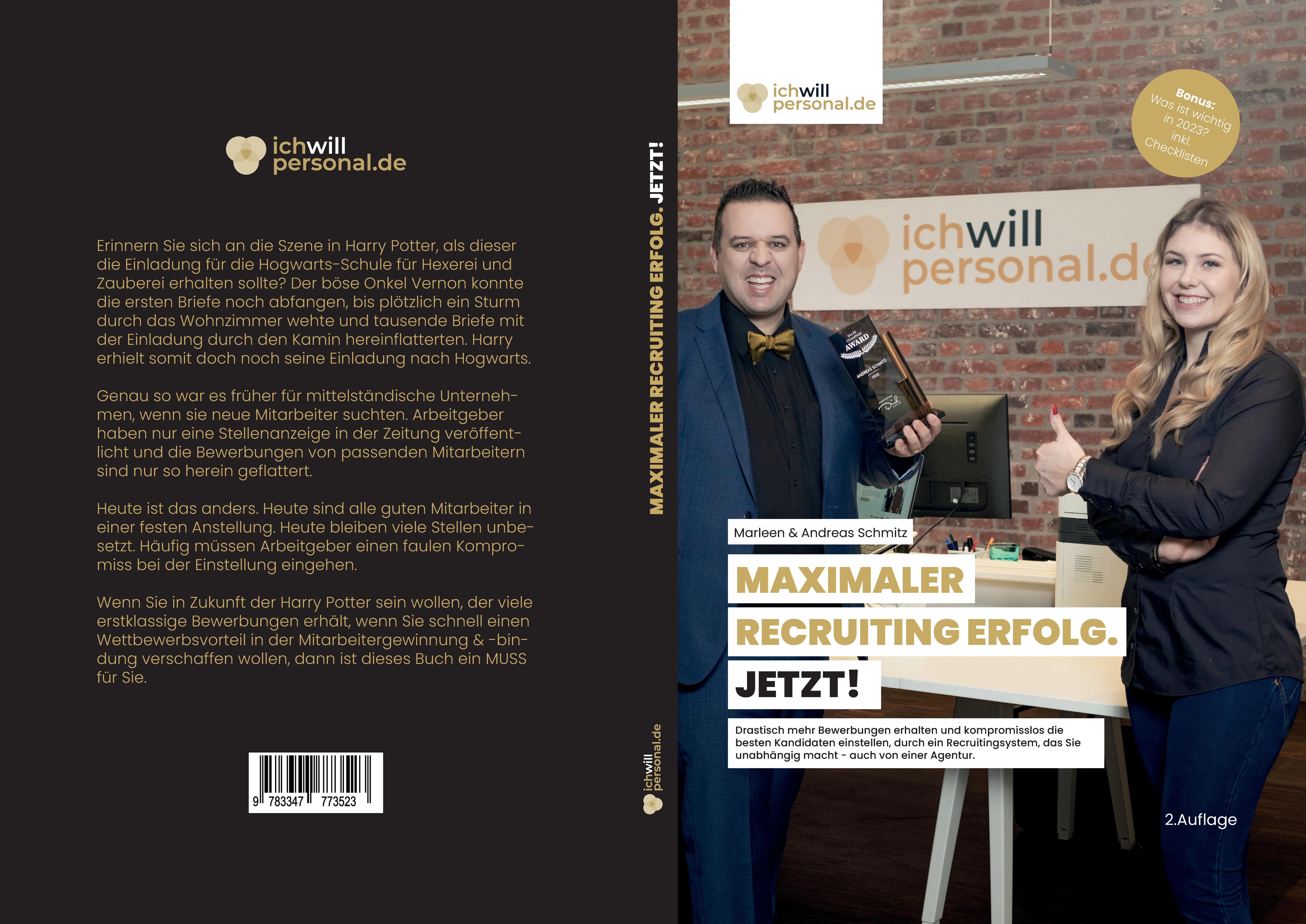 Gesamtes Coverbild MAXIMALER RECRUITING ERFOLG. JETZT!