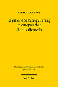 Vorderes Coverbild Regulierte Selbstregulierung im europäischen Chemikalienrecht