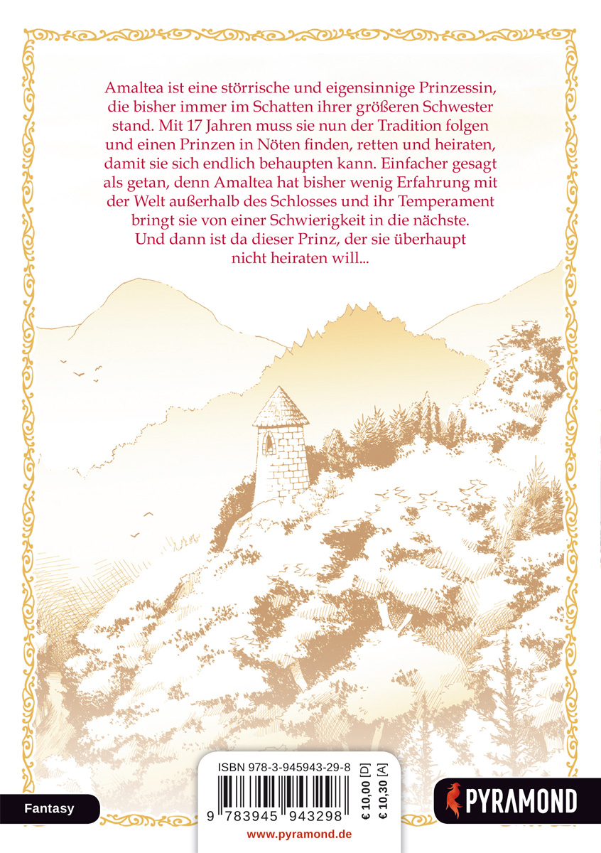 Rückseitencover Sword Princess Amaltea 1