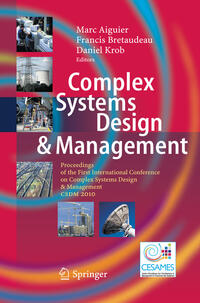 Vorderes Coverbild Complex Systems Design & Management