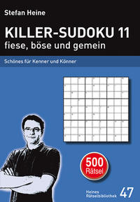 Vorderes Coverbild Killer-Sudoku 11 fiese, böse und gemein