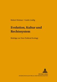 Vorderes Coverbild Evolution, Kultur und Rechtssystem