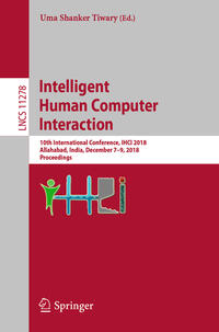 Vorderes Coverbild Intelligent Human Computer Interaction