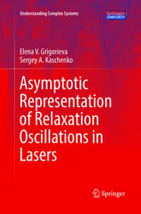 Vorderes Coverbild Asymptotic Representation of Relaxation Oscillations in Lasers
