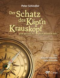 Vorderes Coverbild Der Schatz des Käpt'n Krauskopf (Klavierauszug)