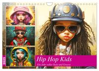 Vorderes Coverbild Hip Hop Kids. Ein Jahr voller Style und Groove (Wandkalender 2025 DIN A4 quer), CALVENDO Monatskalender