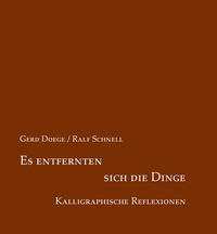 Vorderes Coverbild Es entfernten sich die Dinge