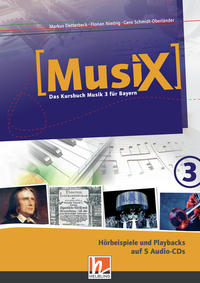 Vorderes Coverbild MusiX 3 BY (Ausgabe ab 2017) Audio-Aufnahmen
