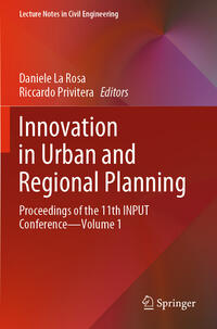 Vorderes Coverbild Innovation in Urban and Regional Planning
