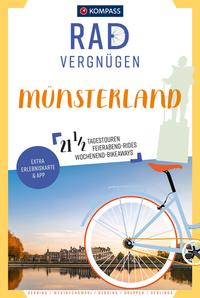 Vorderes Coverbild KOMPASS Radvergnügen Münsterland