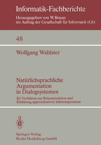 Vorderes Coverbild Natürlichsprachliche Argumentation in Dialogsystemen