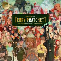 Vorderes Coverbild DIe Welt von Terry Pratchett