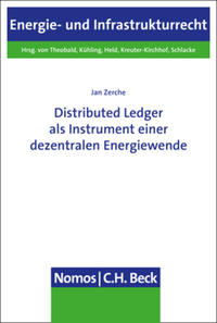 Vorderes Coverbild Distributed Ledger als Instrument einer dezentralen Energiewende