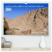Vorderes Coverbild Sinai-Wüste (hochwertiger Premium Wandkalender 2025 DIN A2 quer), Kunstdruck in Hochglanz