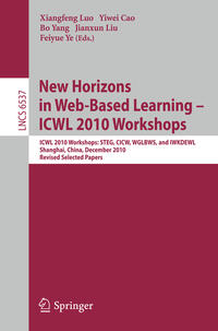 Vorderes Coverbild New Horizons in Web Based Learning -- ICWL 2010 Workshops