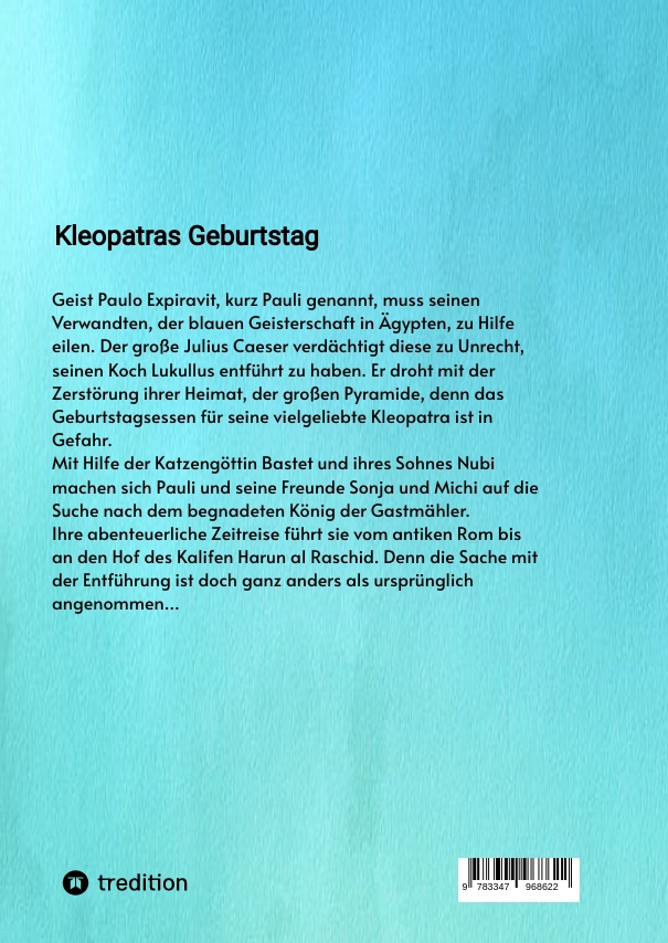 Rückseitencover Der kleine blaue Geist