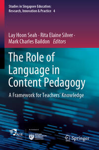 Vorderes Coverbild The Role of Language in Content Pedagogy