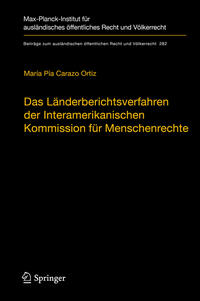 Vorderes Coverbild Das Länderberichtsverfahren der Interamerikanischen Kommission für Menschenrechte