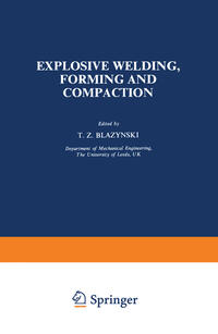 Vorderes Coverbild Explosive Welding, Forming and Compaction