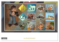 Vorderes Coverbild Fotograf auf Pirsch - ein Kinderkalender (Wandkalender 2025 DIN A2 quer), CALVENDO Monatskalender