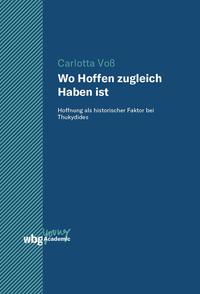 Vorderes Coverbild Wo Hoffen zugleich Haben ist
